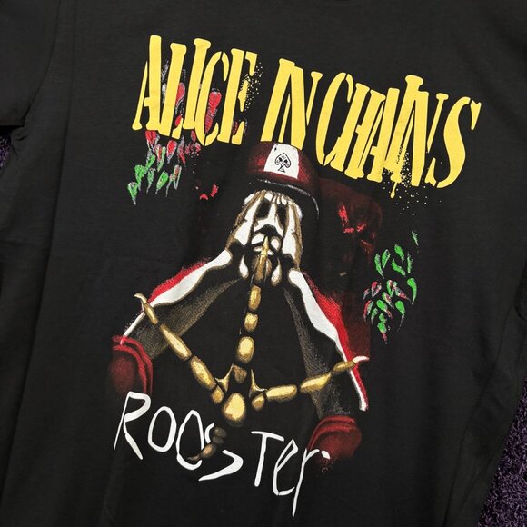 Alice In Chains Rooster Rock T-Shirt Size Extra Large - Picture 4 of 4